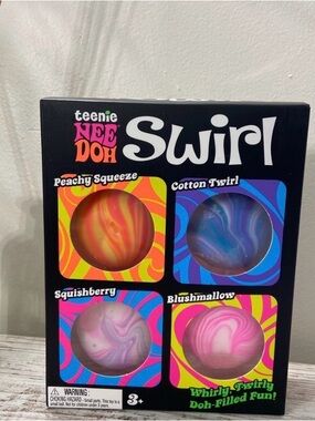 Swirl Squishy Toy Set - Multicolor